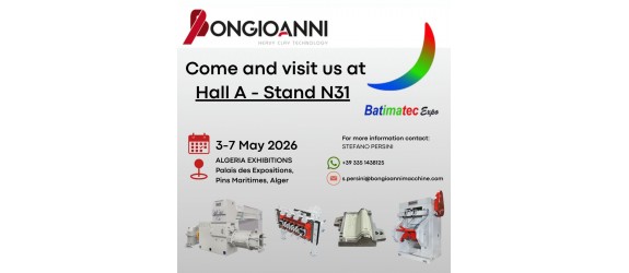 Bongioanni al BATIMATEC 2026 – Hall 4, Stand N31